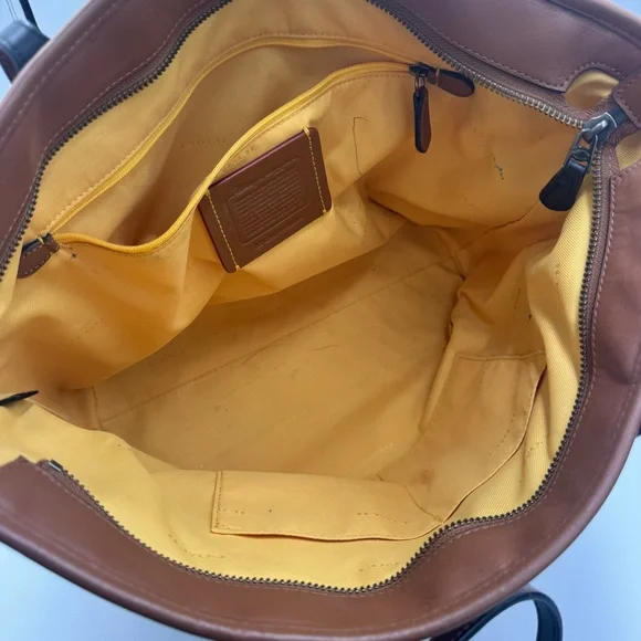 Disney x Coach City Tote Color: Saddle Brown - Picture 9 of 13